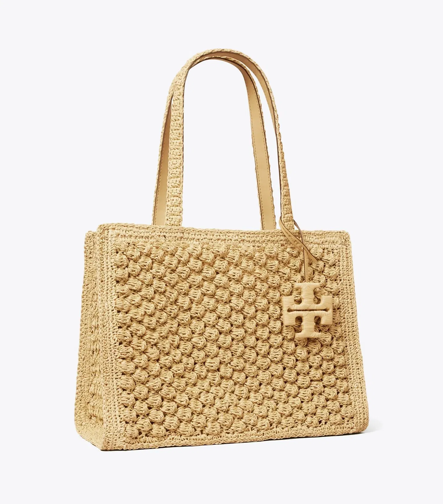 Small Ella Hand-Crocheted Popcorn Tote
