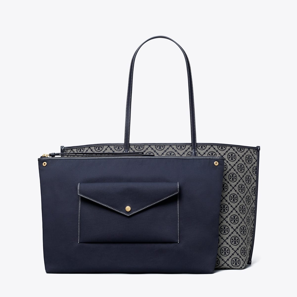 T Monogram Perry Tote