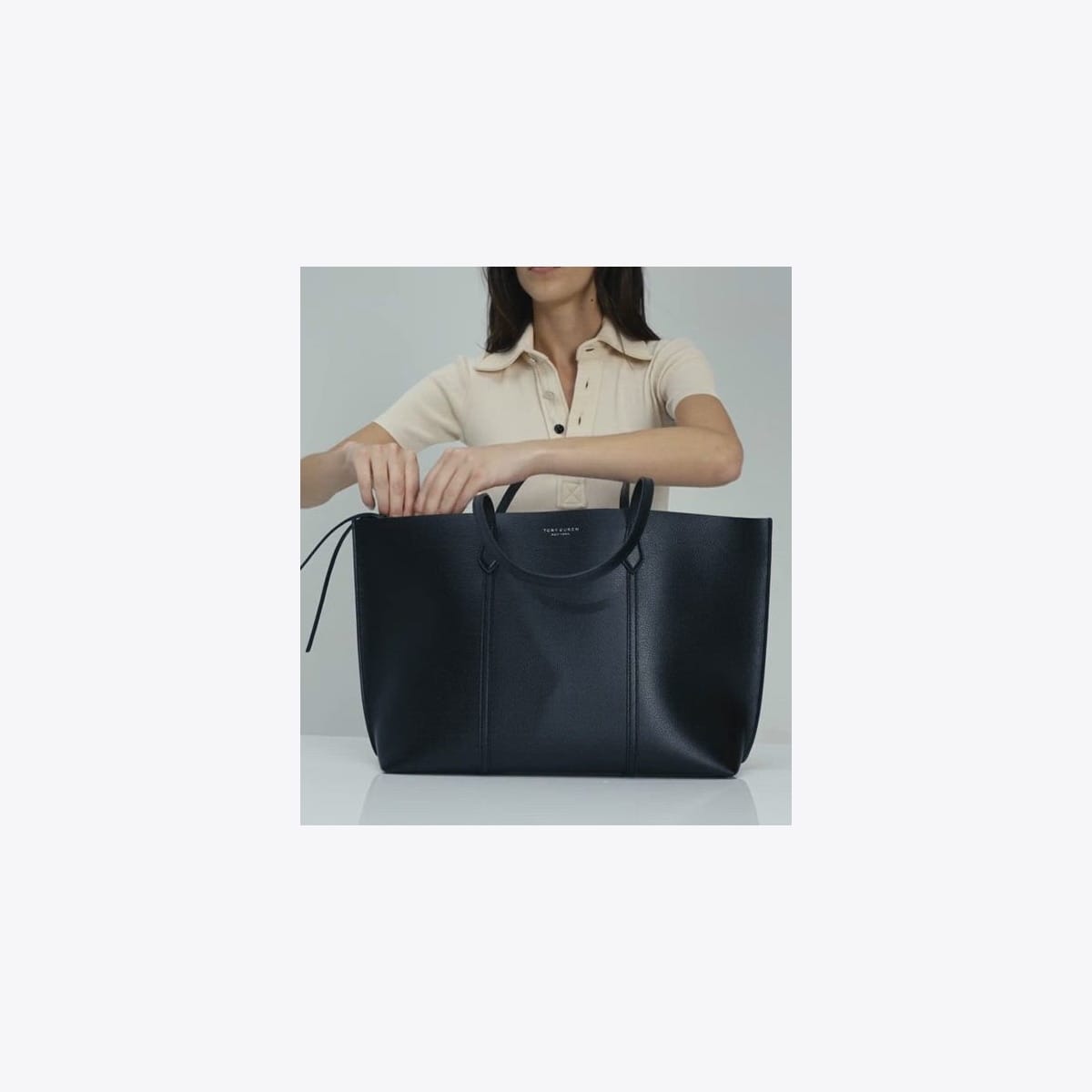 T Monogram Perry Tote