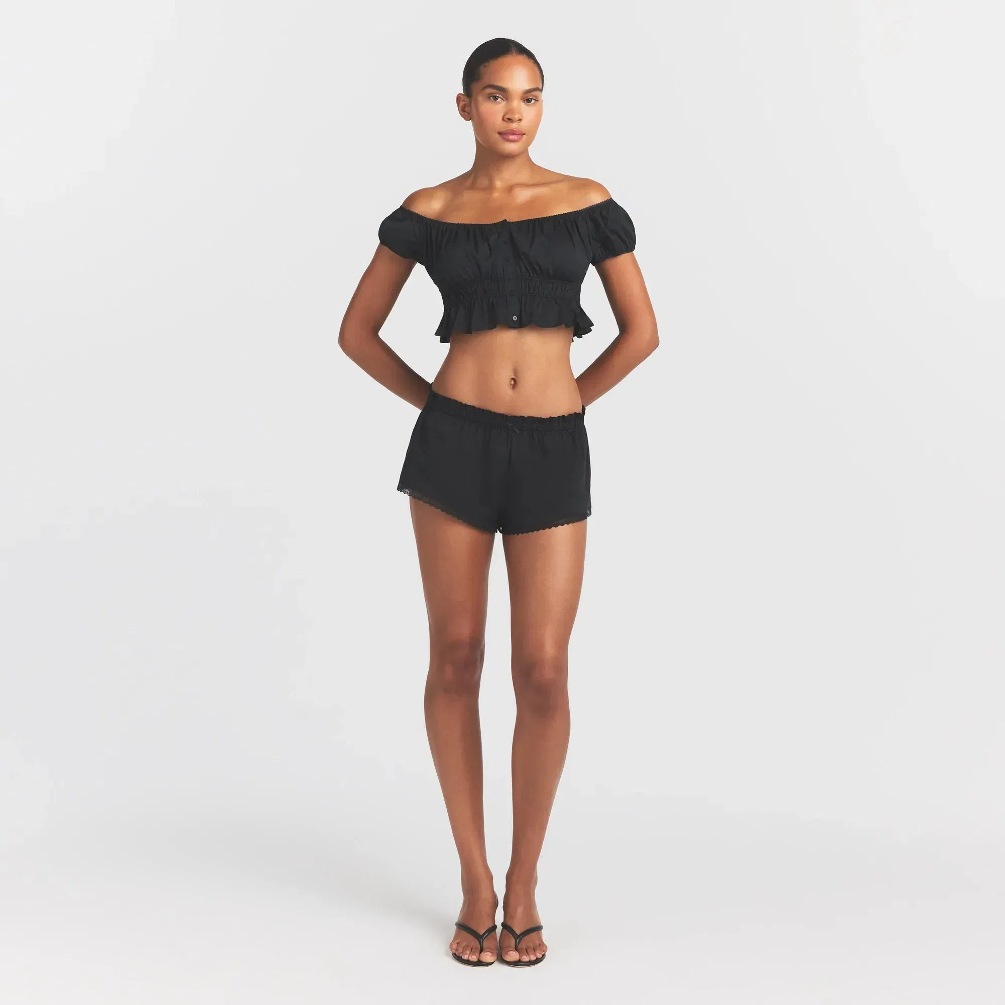 Poplin Apparel Short