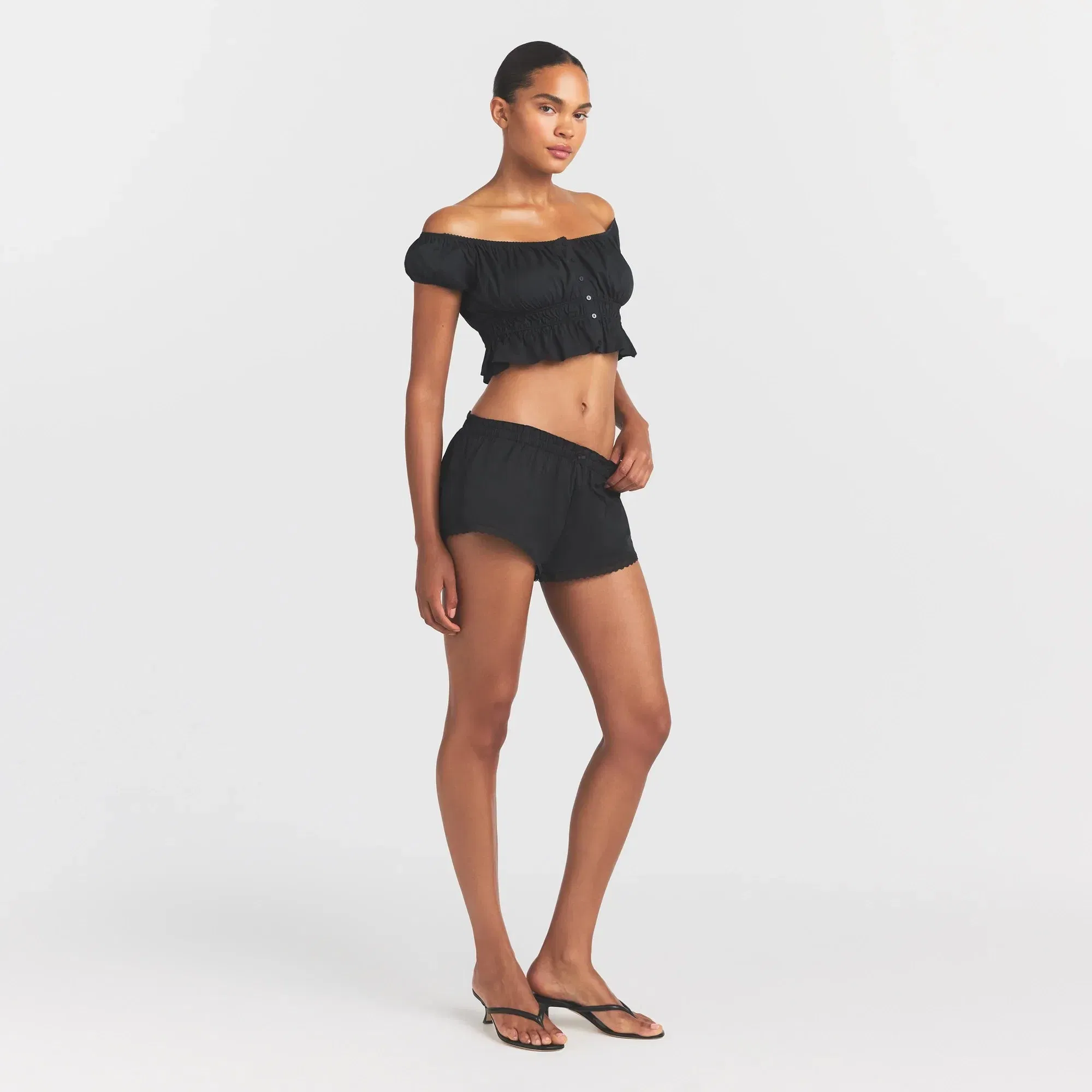 Poplin Apparel Short