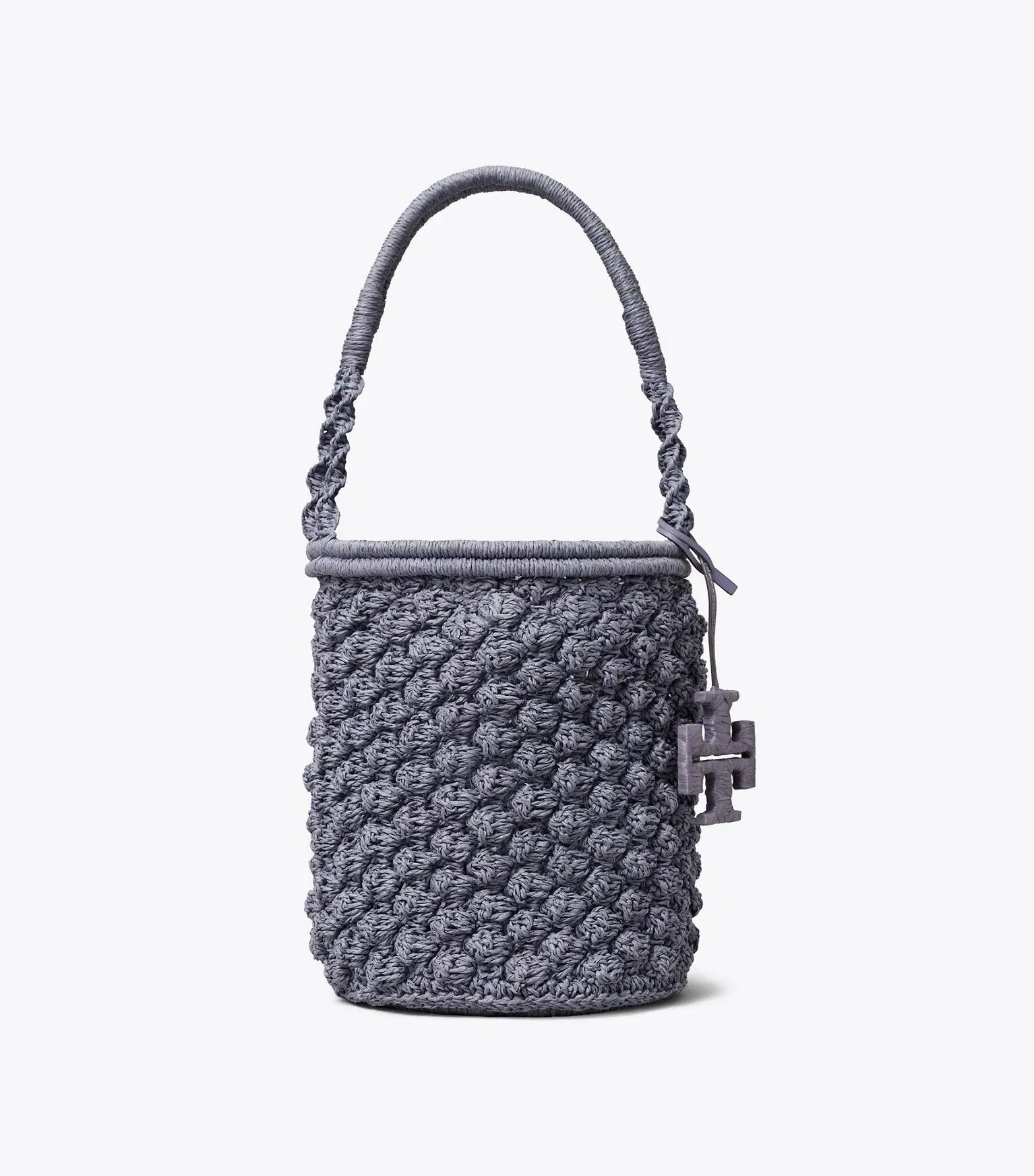 Ella Hand-Crocheted Popcorn Bucket Bag