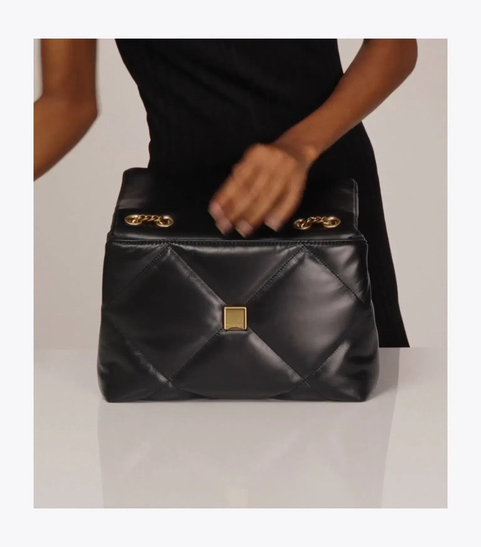Kira Diamond Quilt Shoulder Bag
