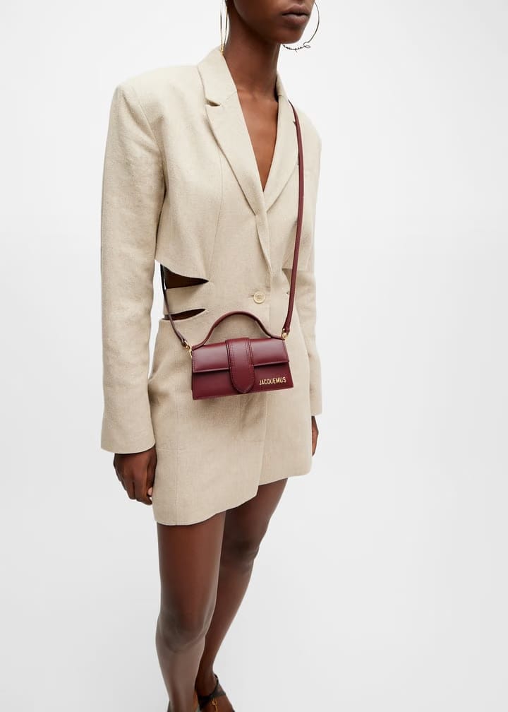 Jacquemus Le Bambino Mini - Maroon