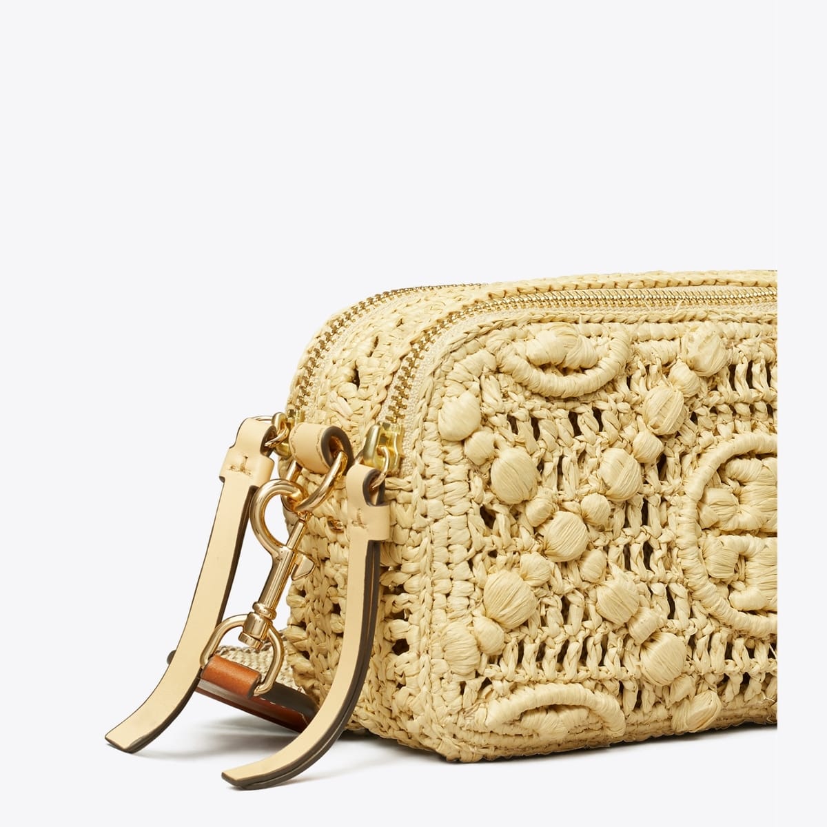Mini Miller Raffia Crossbody Bag