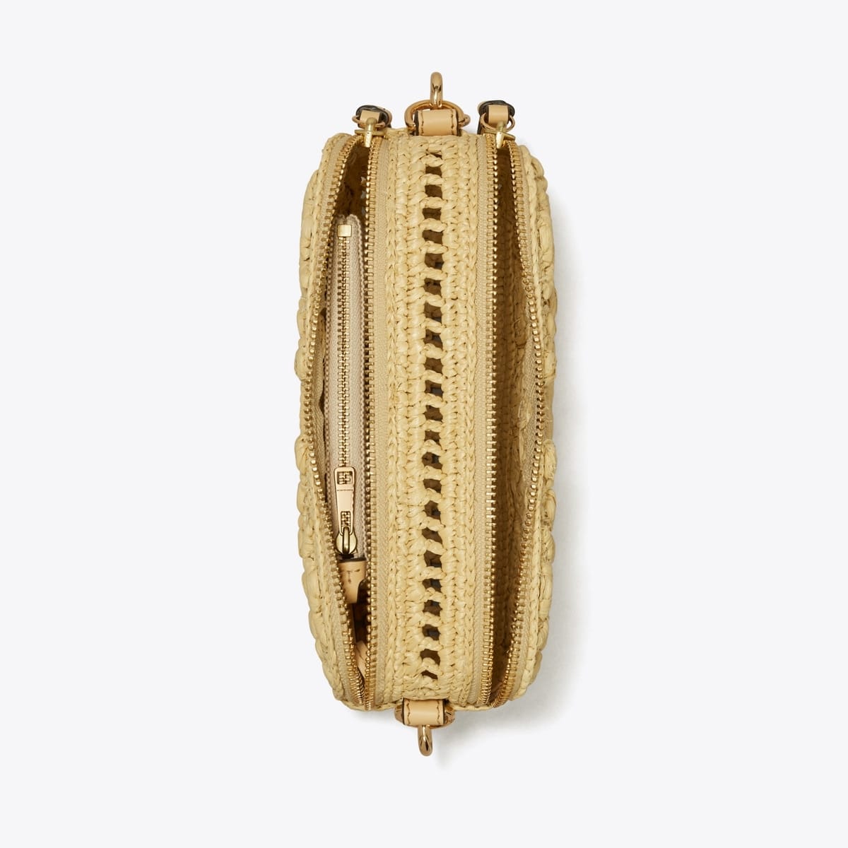 Mini Miller Raffia Crossbody Bag