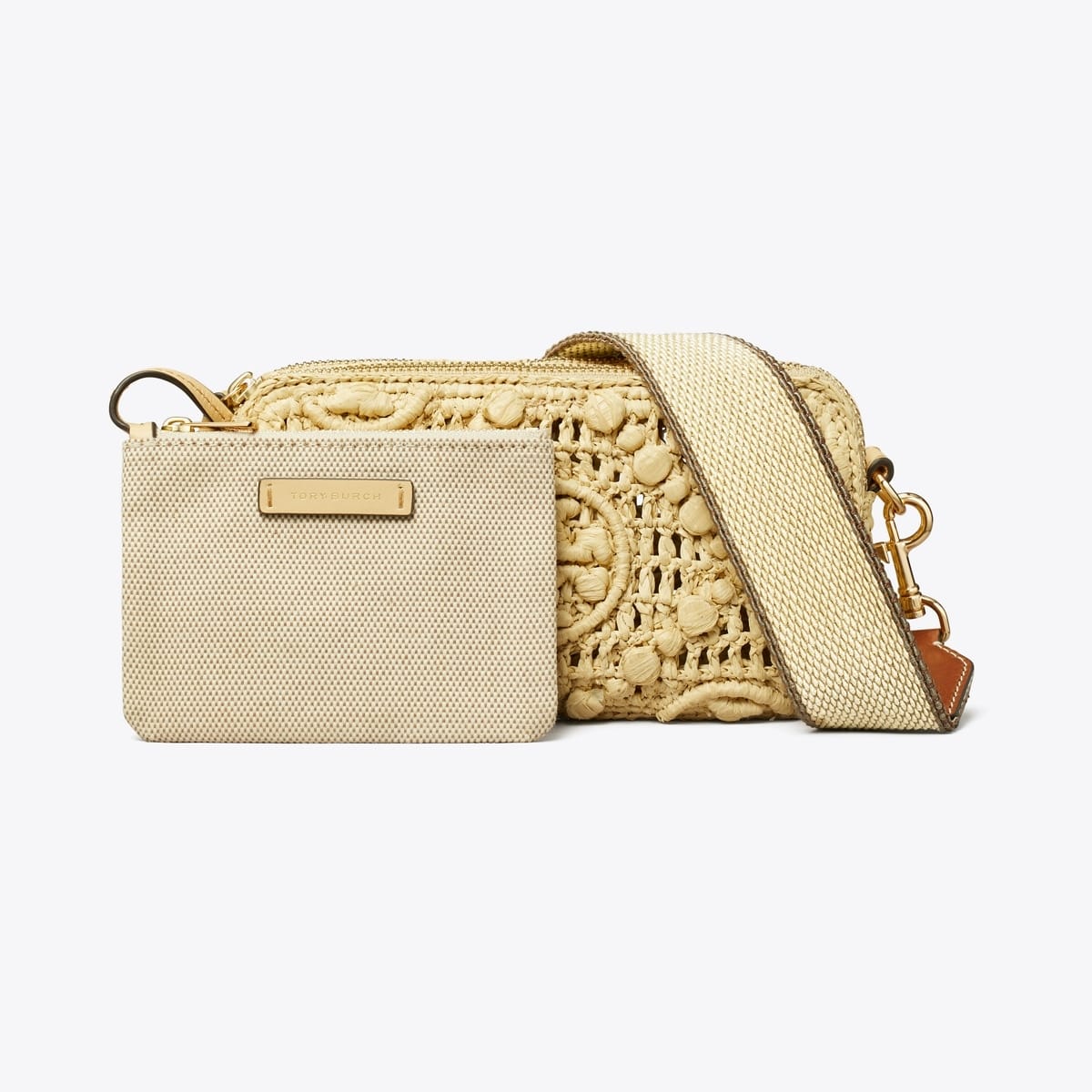 Mini Miller Raffia Crossbody Bag
