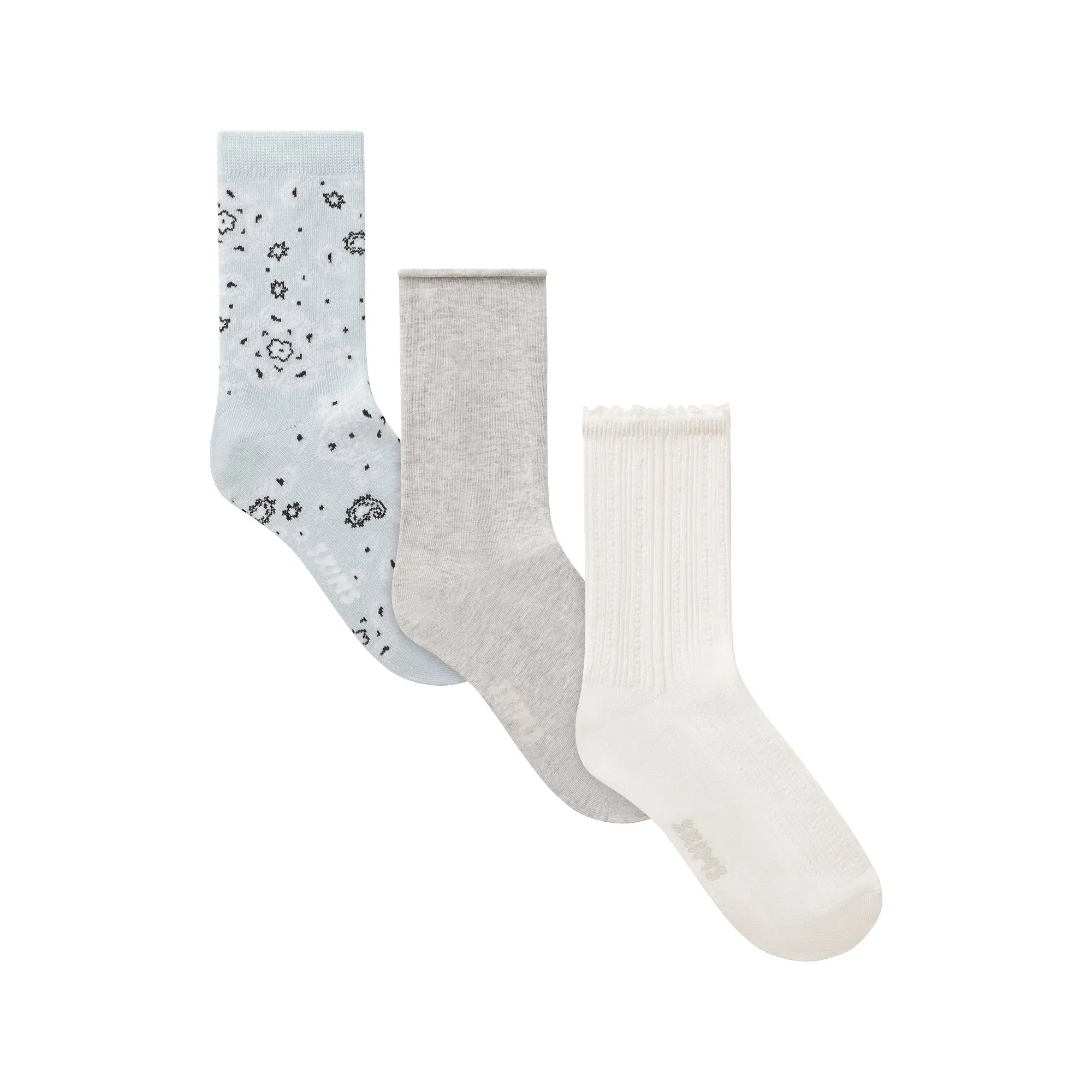 Textured Sock 3-pack