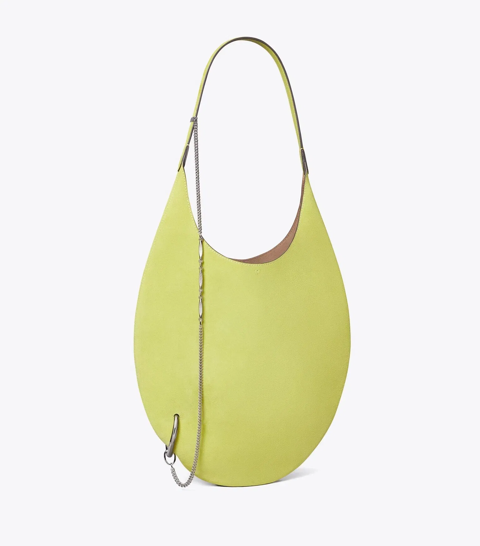 Pierced Soft Suede Bag
