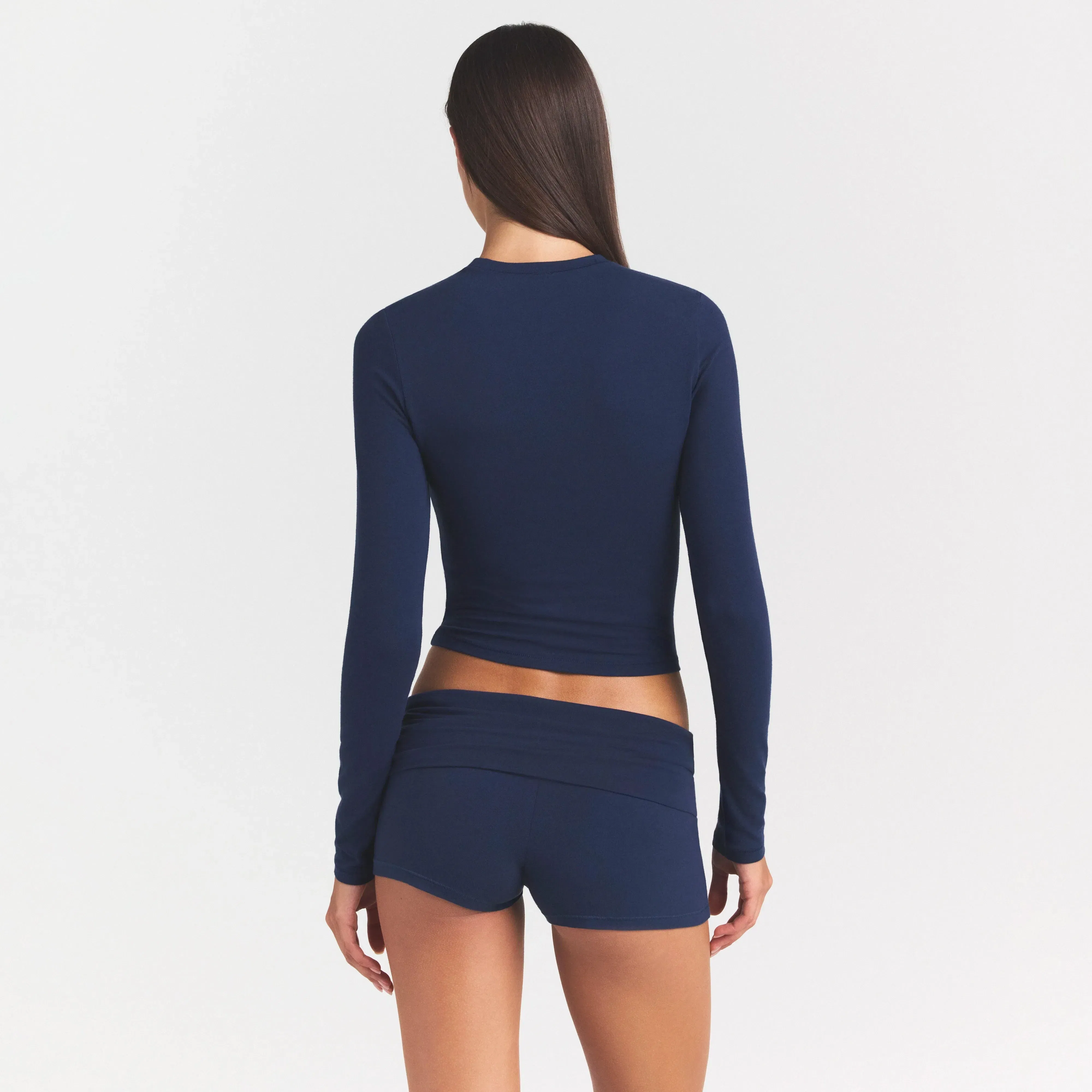 Cotton Jersey Long Sleeve T-shirt