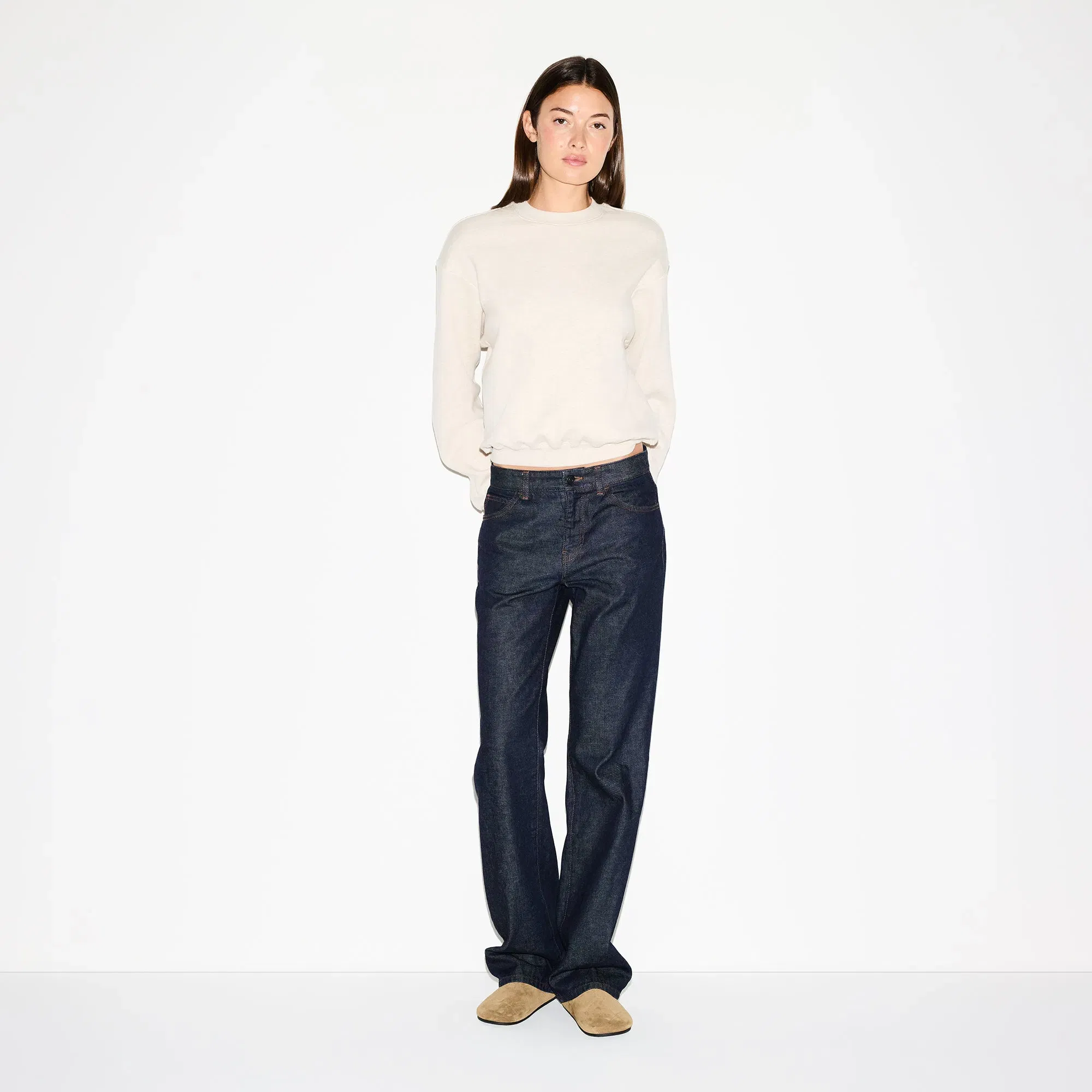 Cotton Fleece Classic Crewneck