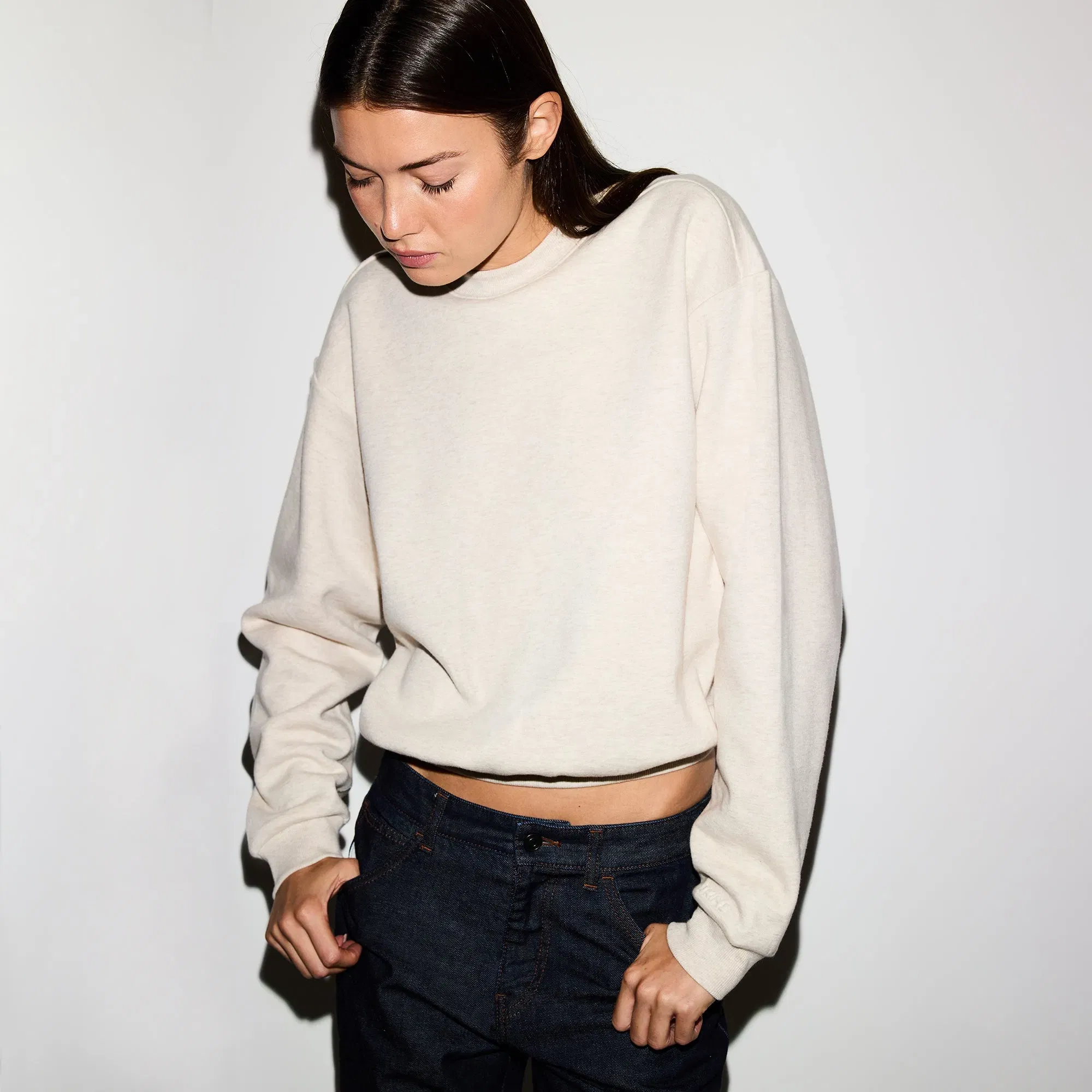 Cotton Fleece Classic Crewneck