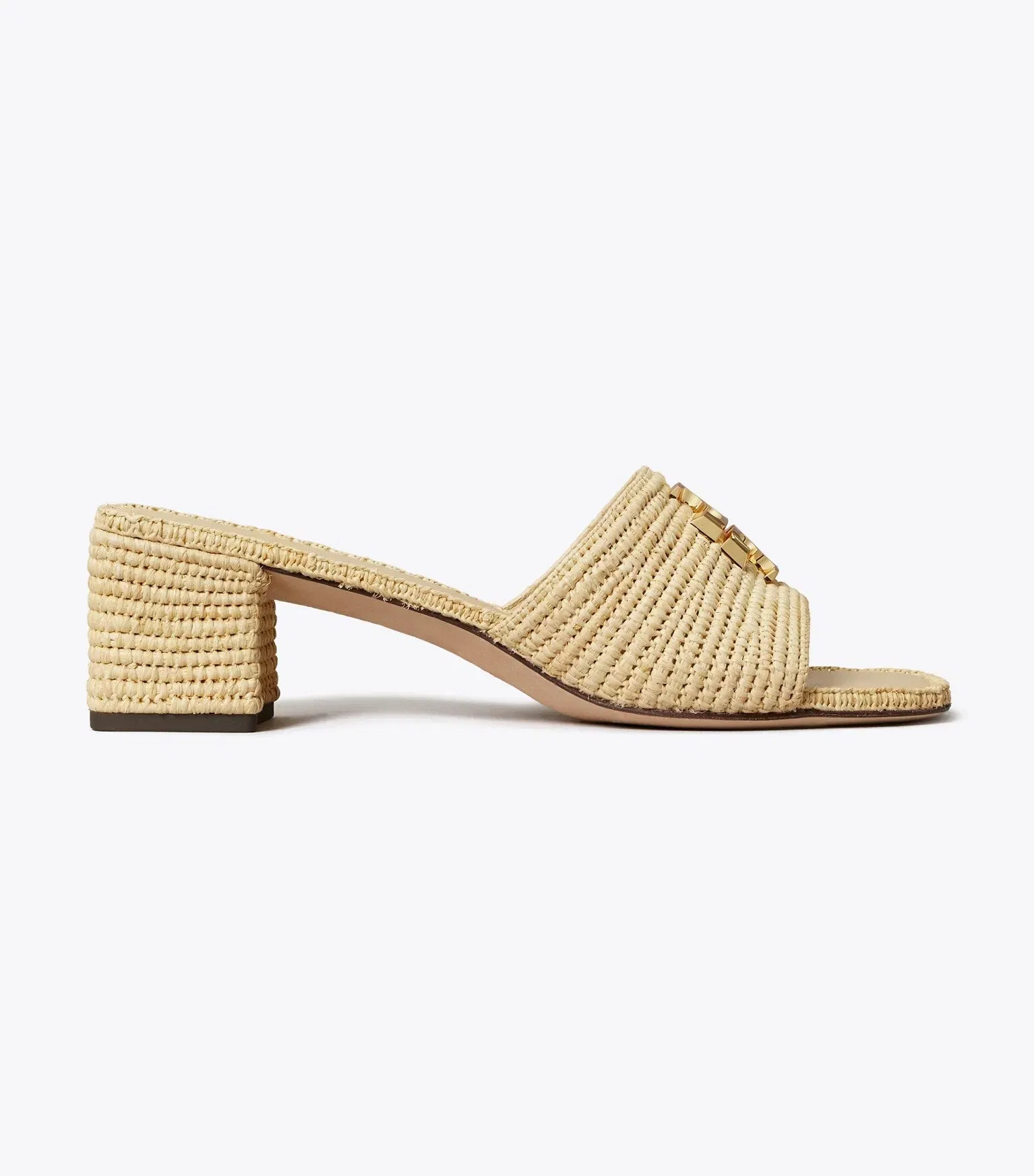 Eleanor Raffia Heeled Sandal