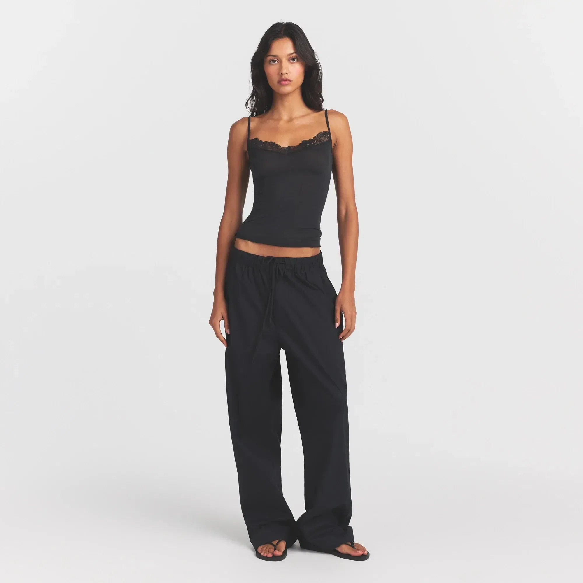 Sheer Modal Lace Cami