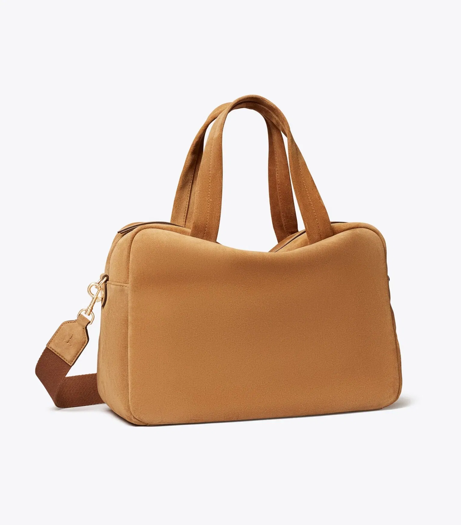 Suede Oversized Satchel