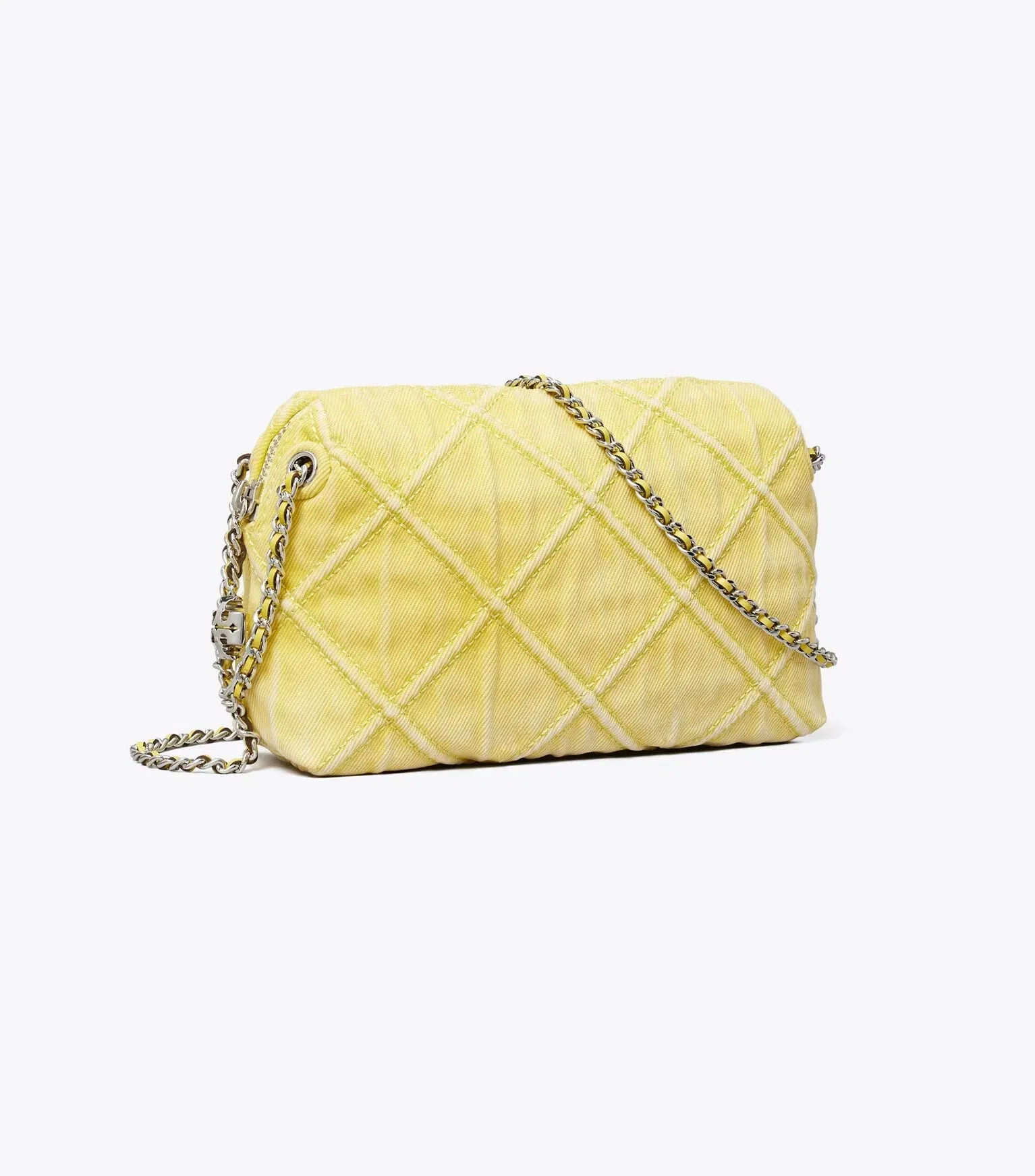 Fleming Denim Soft Crossbody Bag