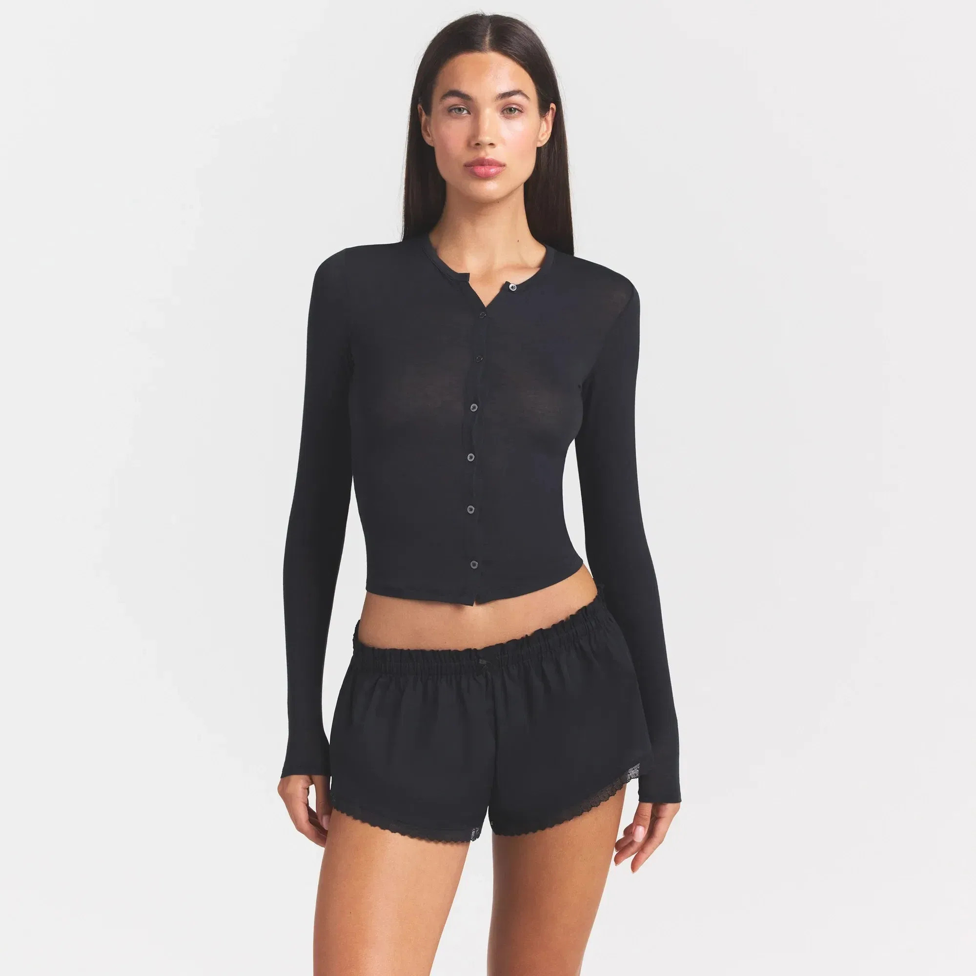 Sheer Modal Cardigan