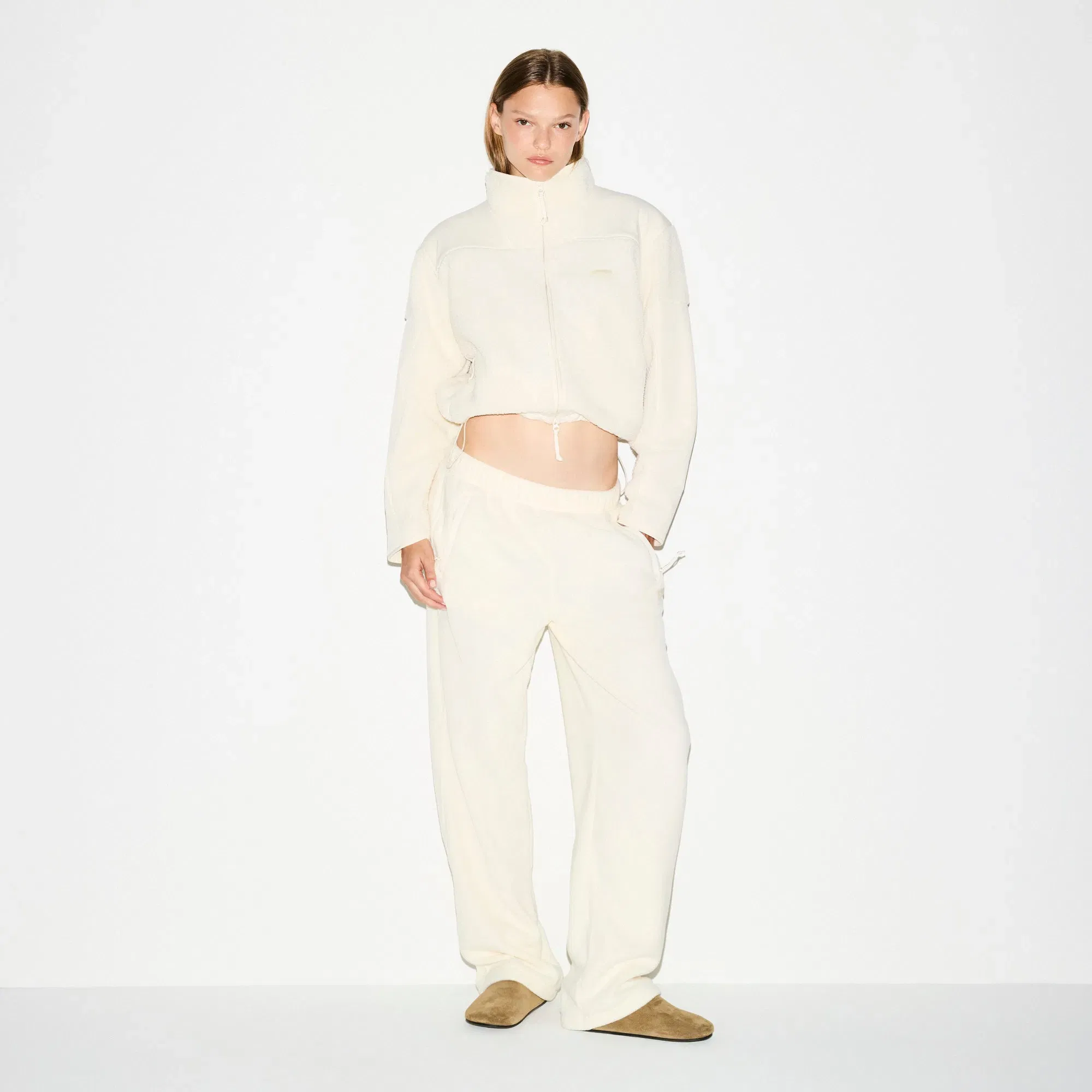 Outdoor Fleece Straight Leg Pant