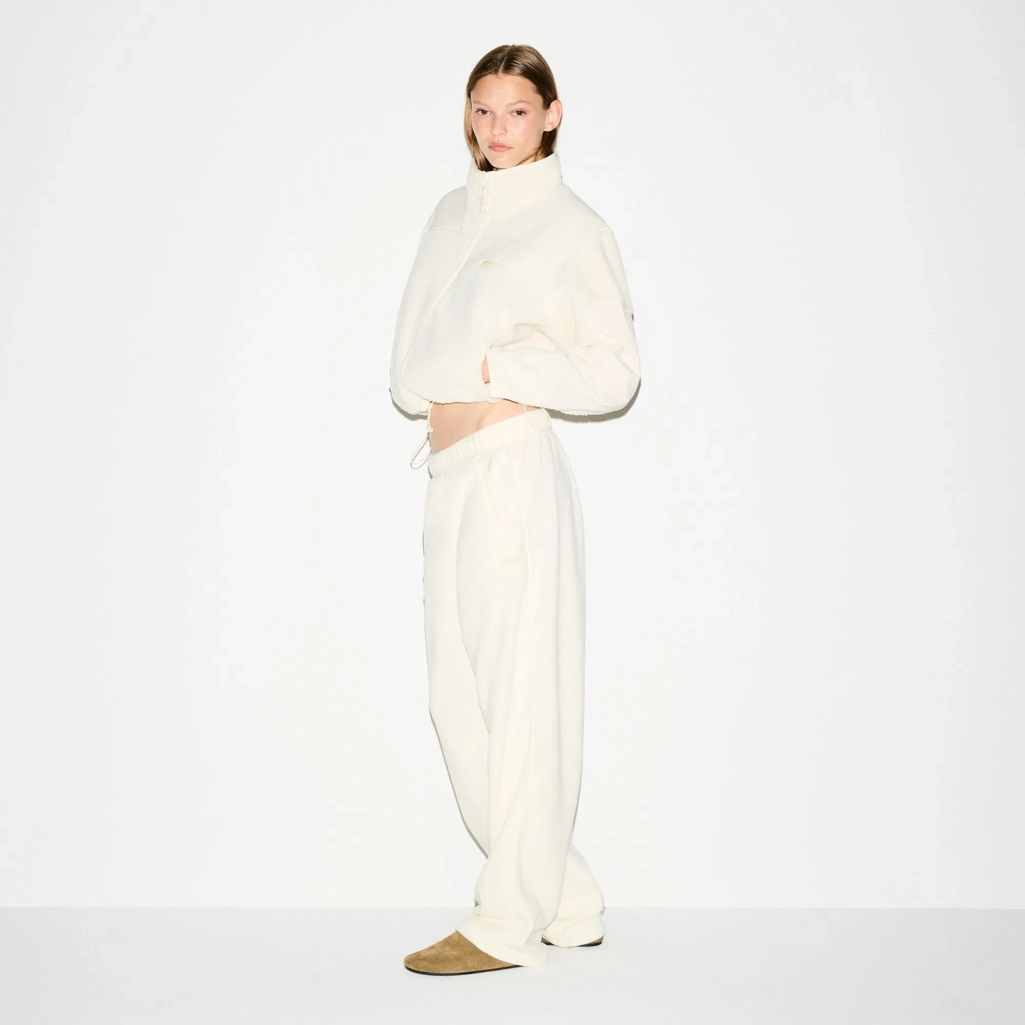 Outdoor Fleece Straight Leg Pant