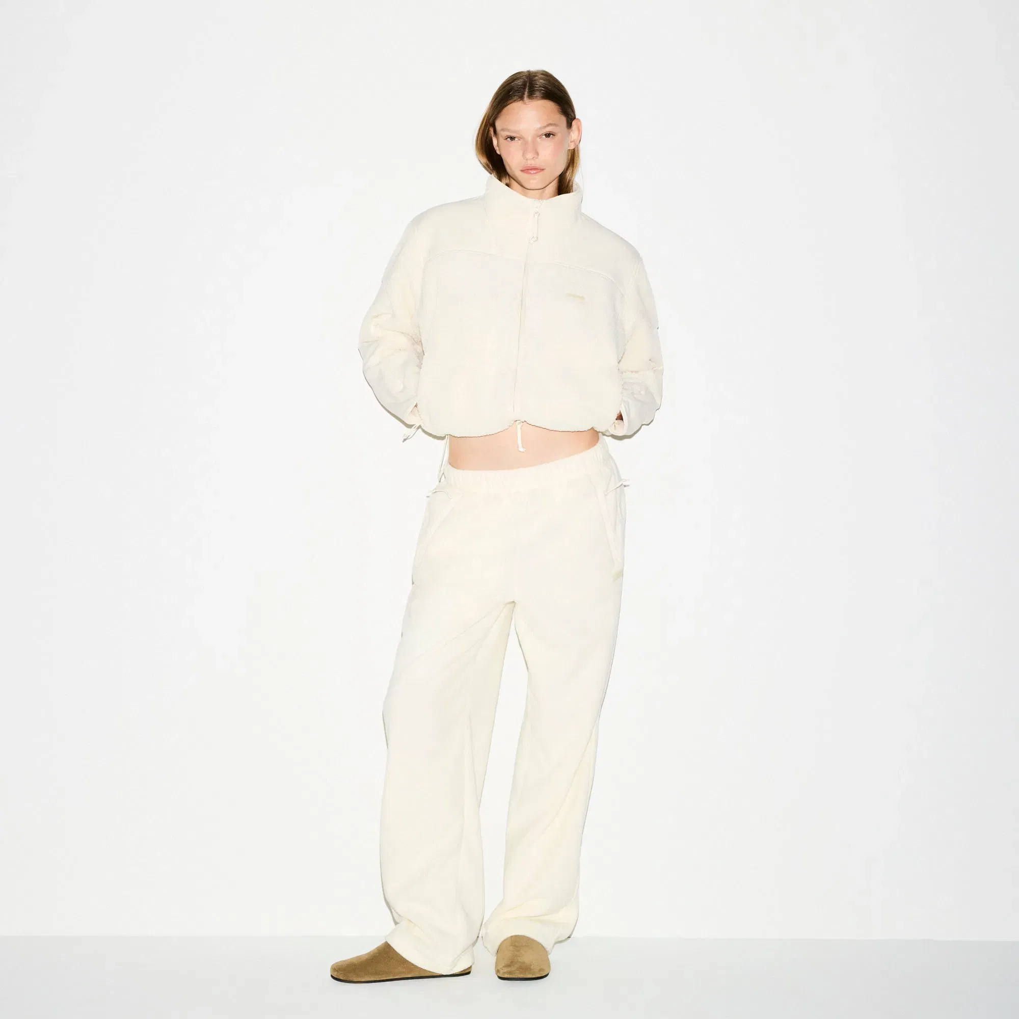 Outdoor Fleece Straight Leg Pant