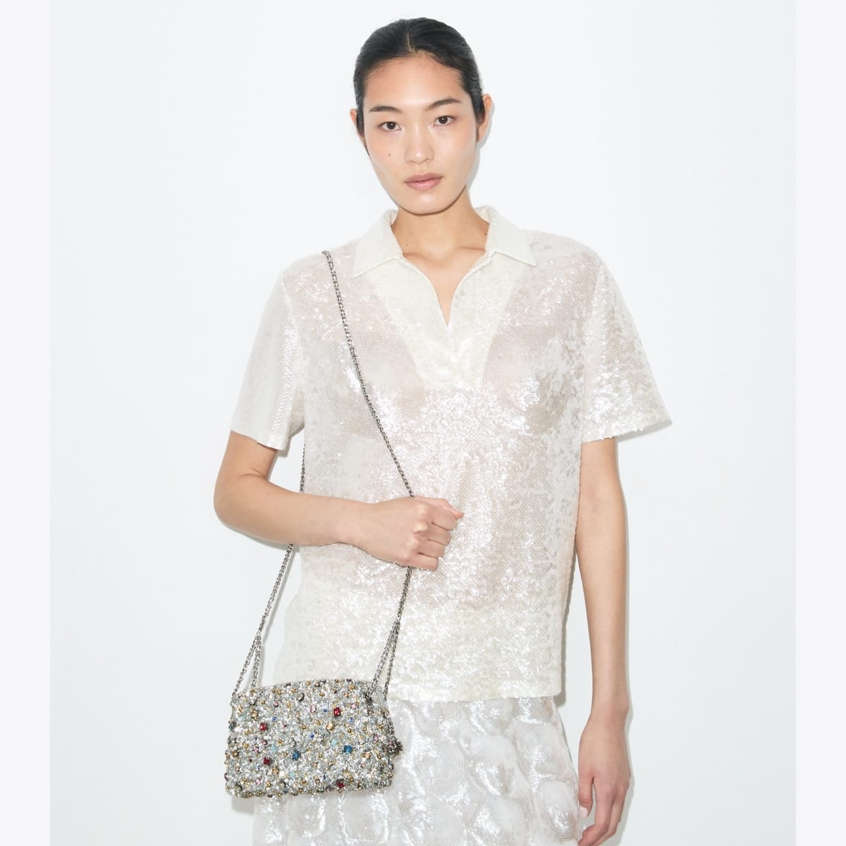 Fleming Embellished Soft Crossbody Bag