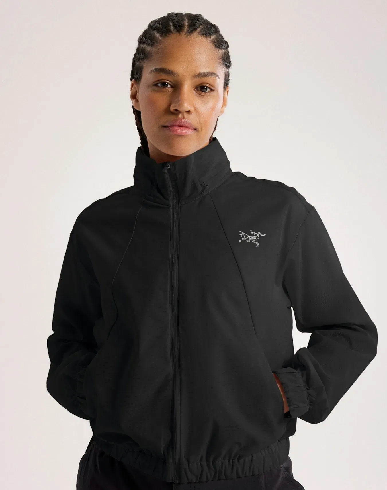 Arc'teryx Naya Cropped Stowhood Jacket Women's Black