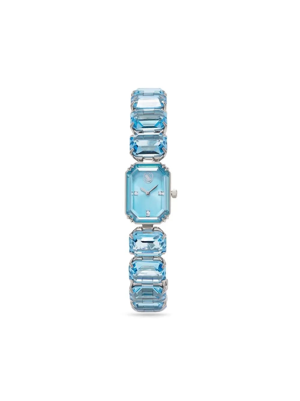 Octagon cut quartz watch