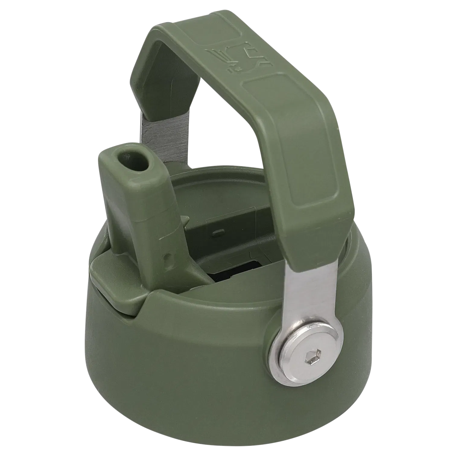 Stanley The IceFlow Flip Straw Water Bottle Lid | 17 OZ Bronze Green