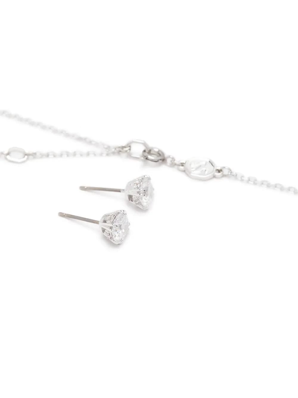 Constella round-cut earrings