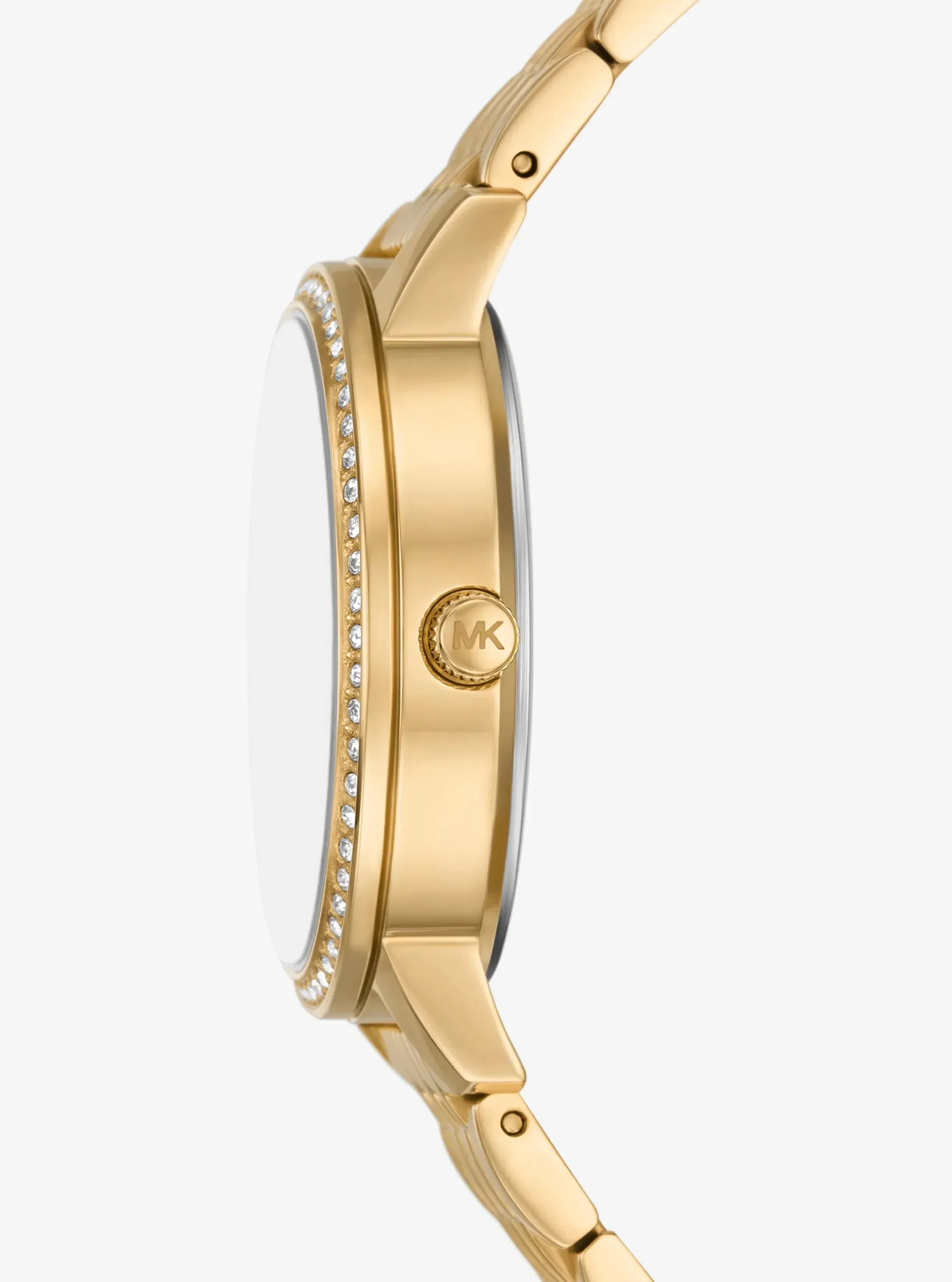 Michael Kors Melissa Pav Gold-Tone Watch
