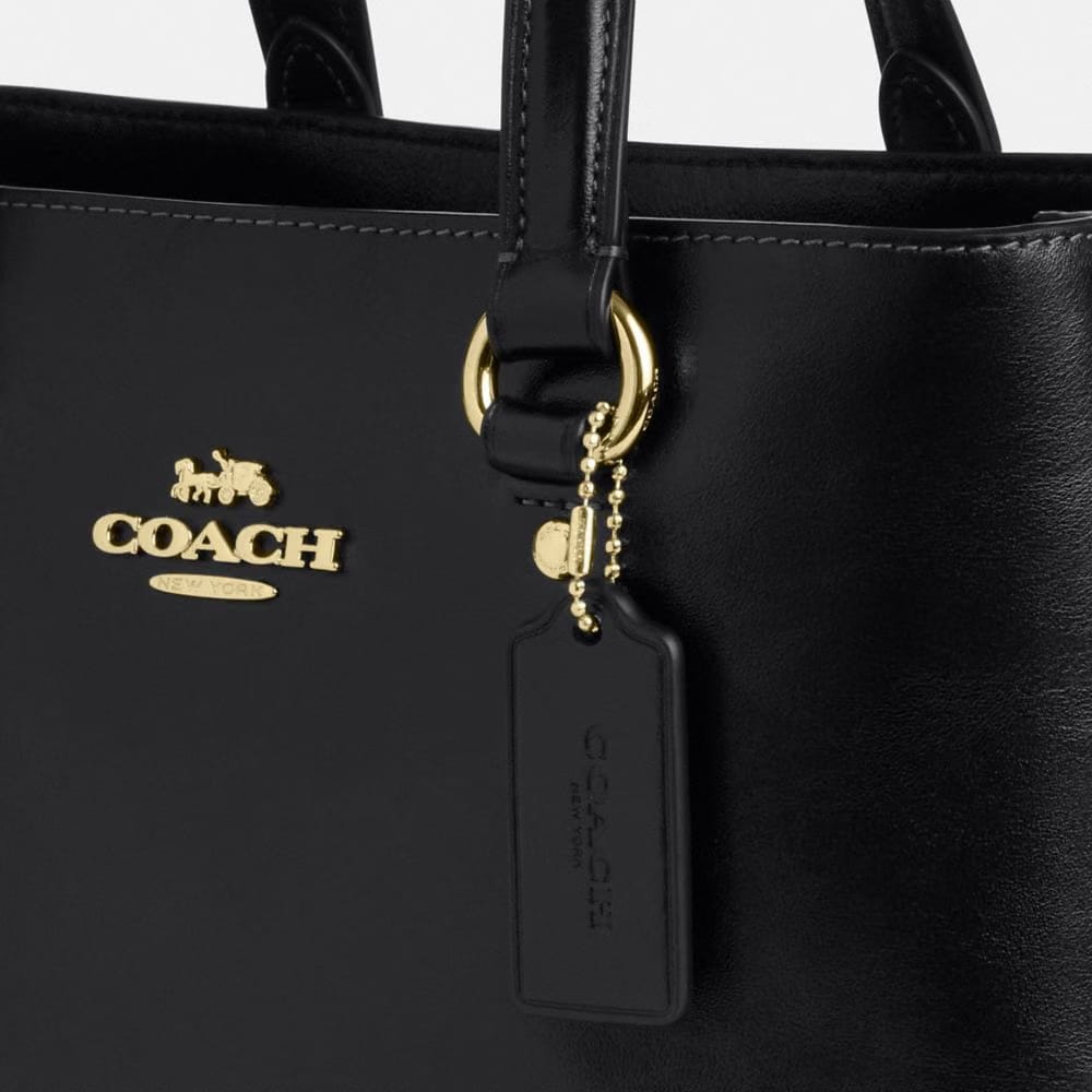 Coach Station Carryall Bag Gold Black