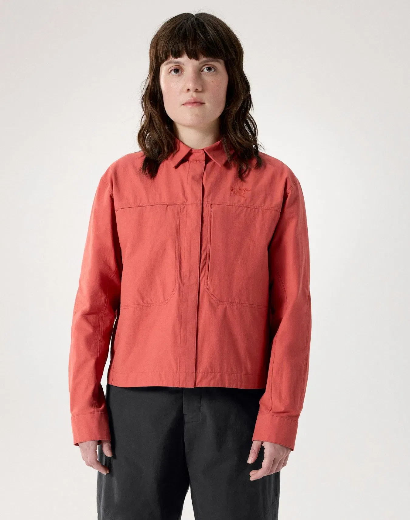 Arc'teryx Clarkia SL Cotton Overshirt Women's Stone Red