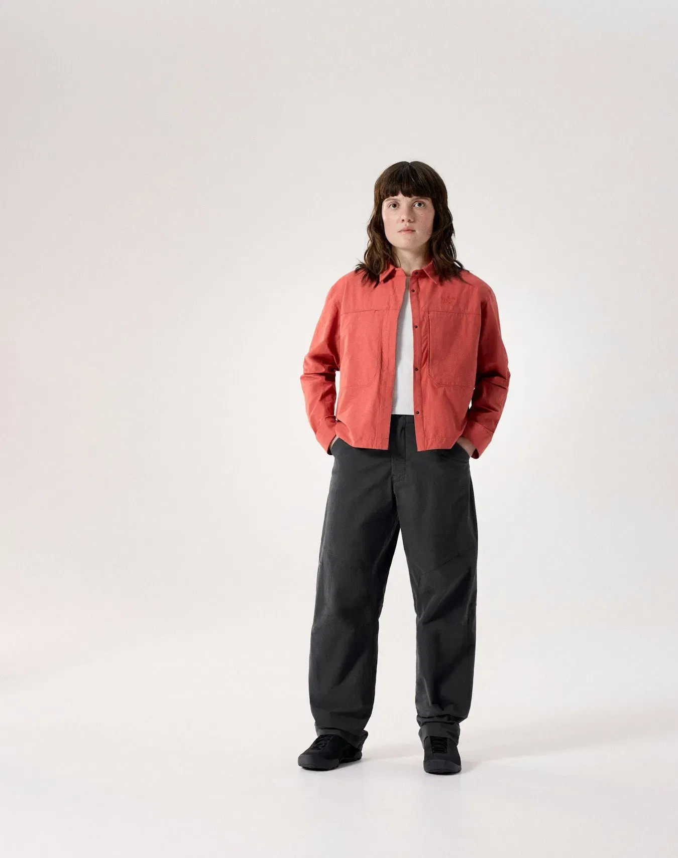 Arc'teryx Clarkia SL Cotton Overshirt Women's Stone Red