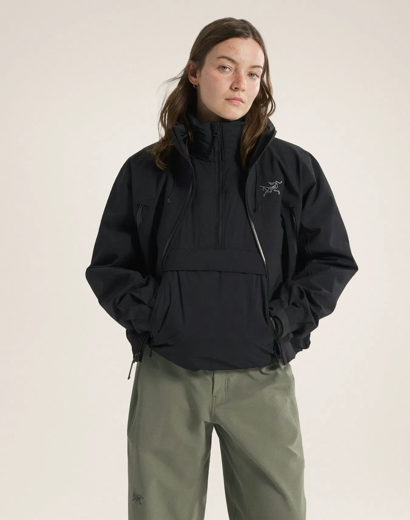 Arc'teryx Outlet Elec SV 1/2 Zip Neck Women's Black