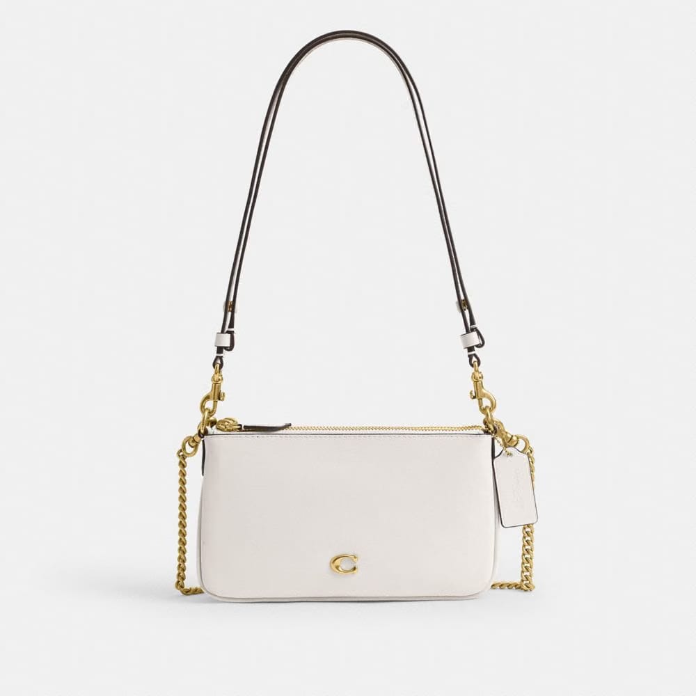 Coach Audrey Crossbody Bag Brass Chalk