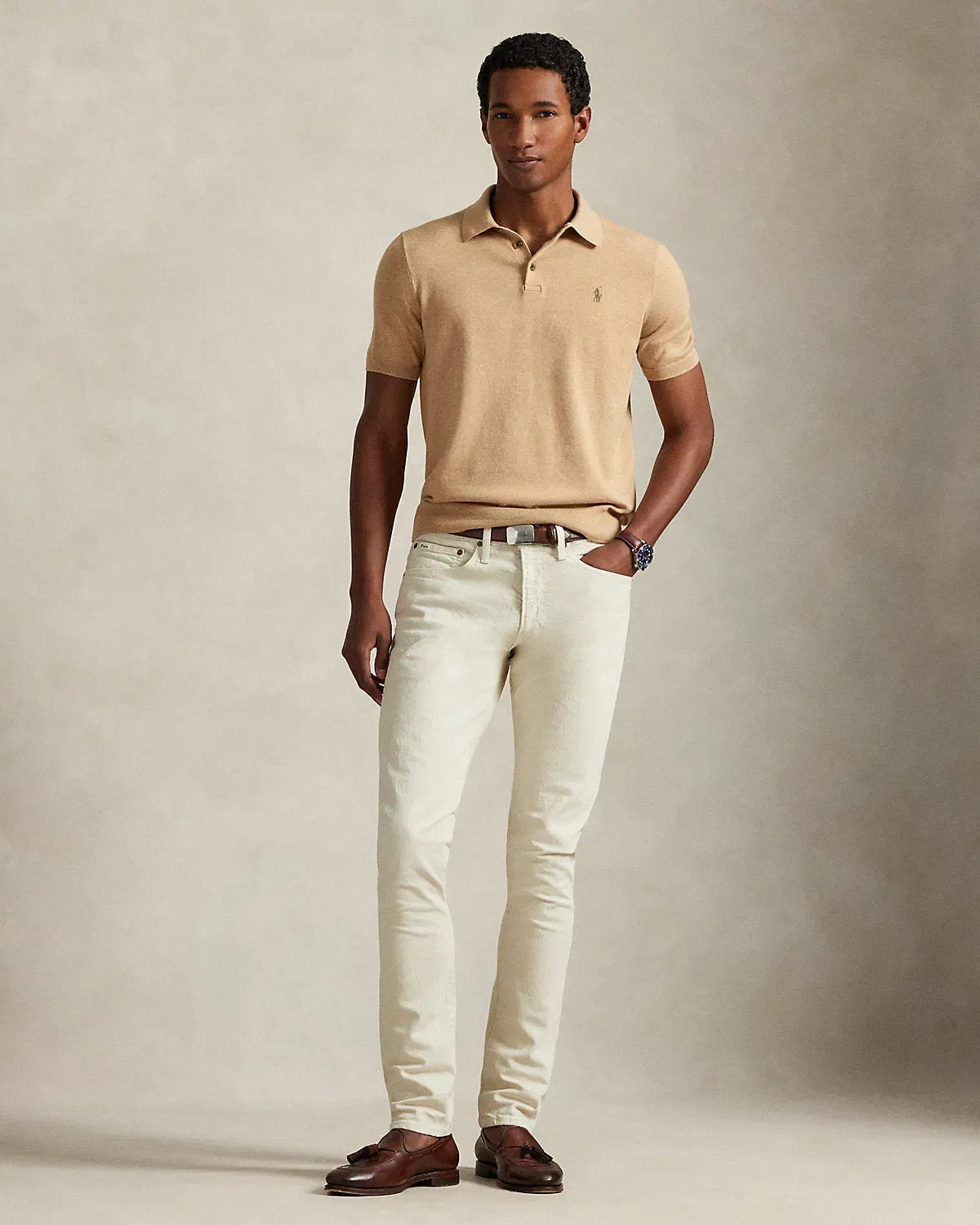 Ralph Lauren Cotton Polo Sweater