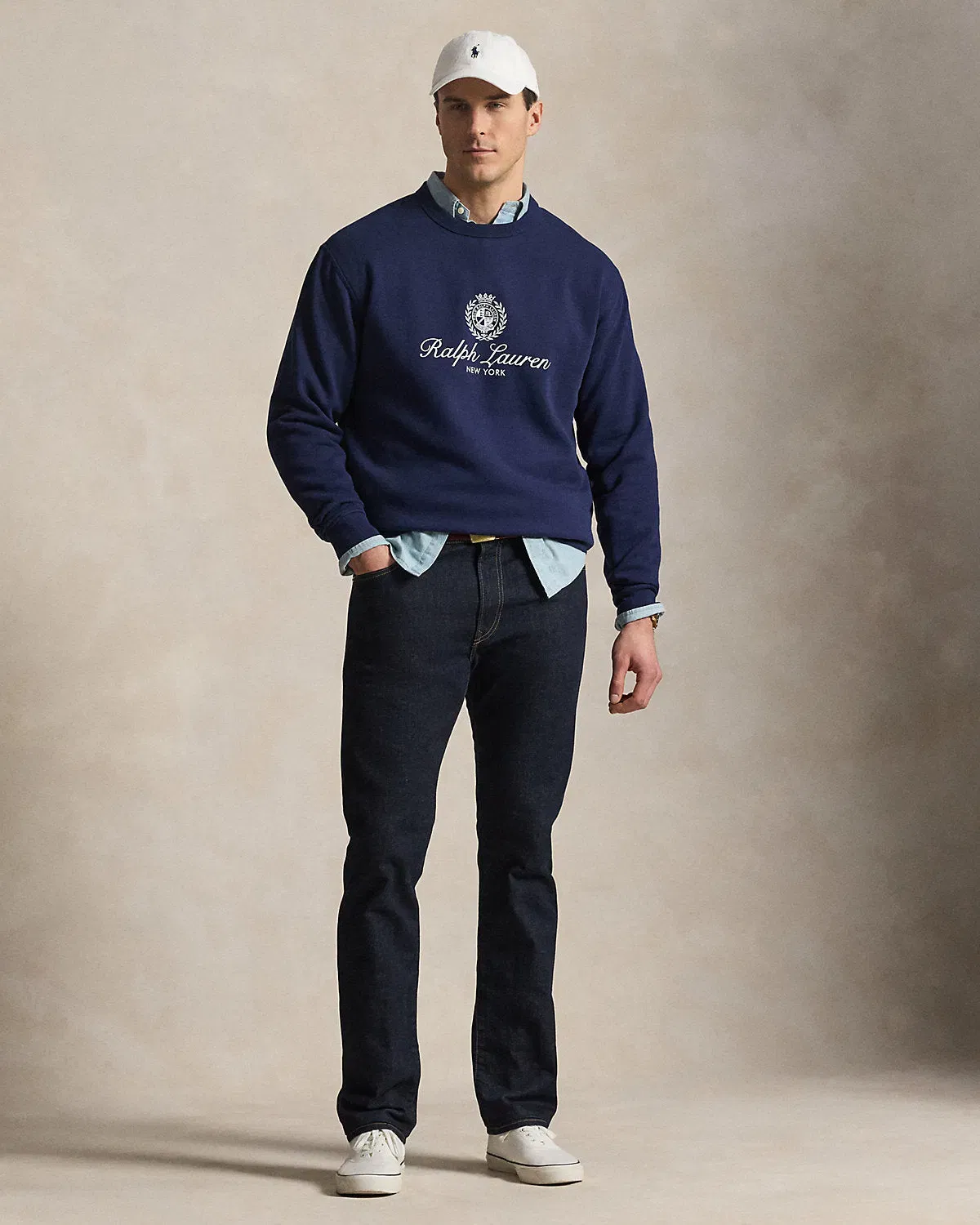 Ralph Lauren Fleece Graphic Sweatshirt
