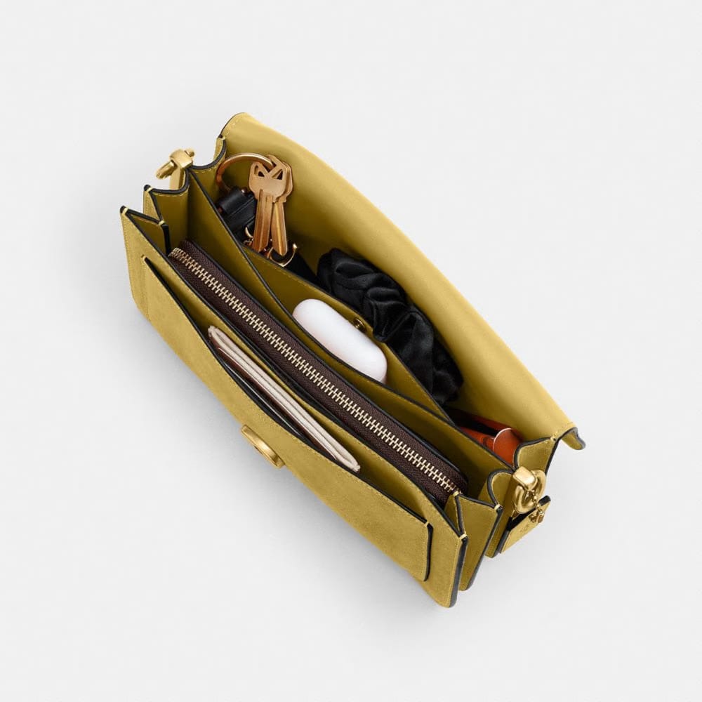 Coach Tabby Shoulder Bag 26 Brass Light Citron