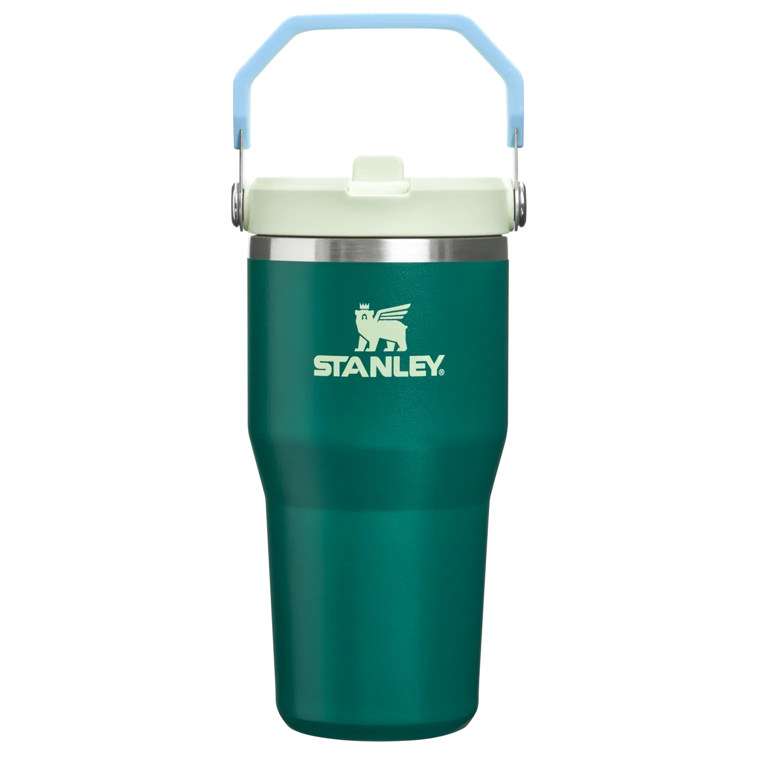 Stanley The IceFlow Flip Straw Tumbler | 20 OZ Emerald Honeydew
