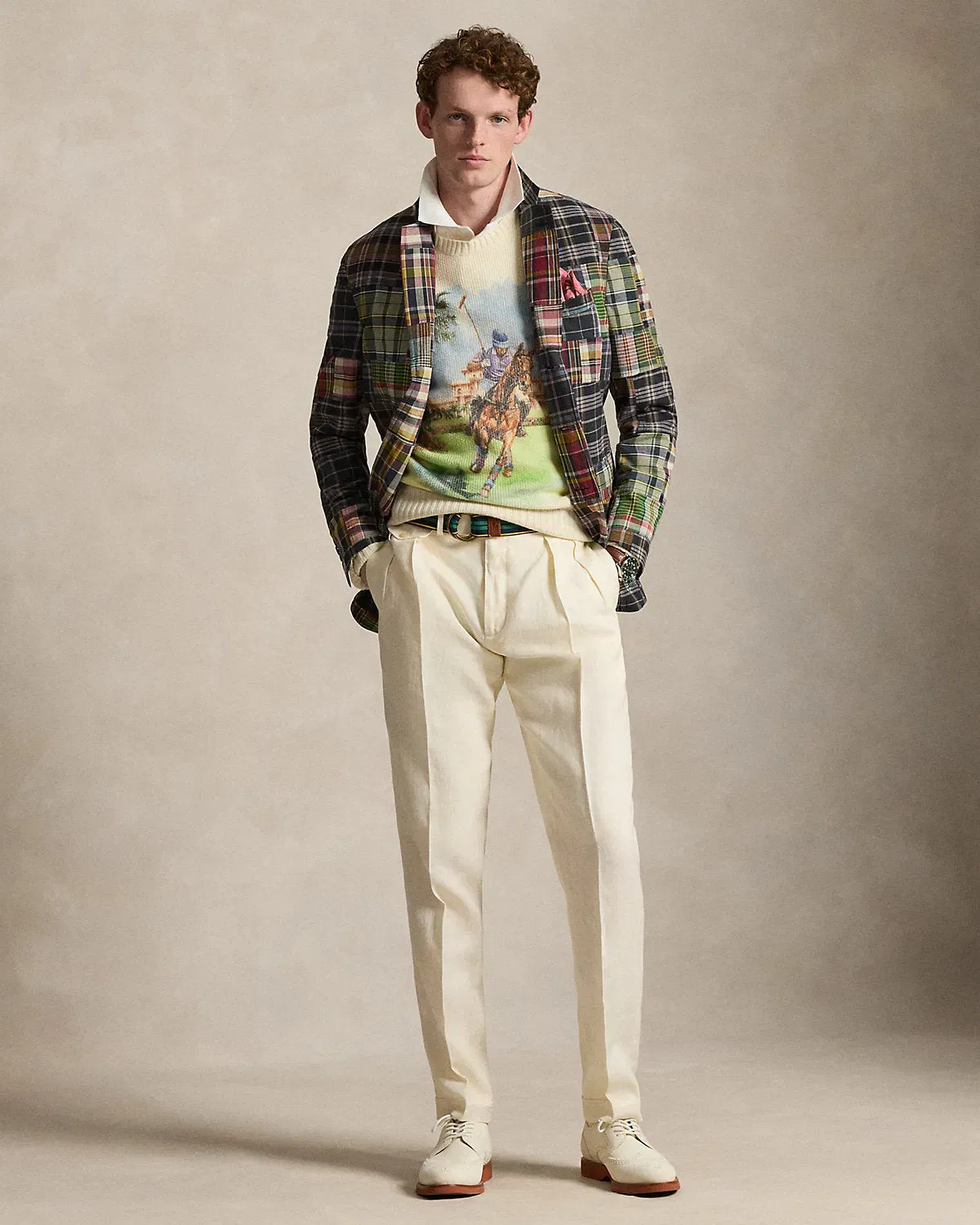 Ralph Lauren Cashmere Graphic Sweater