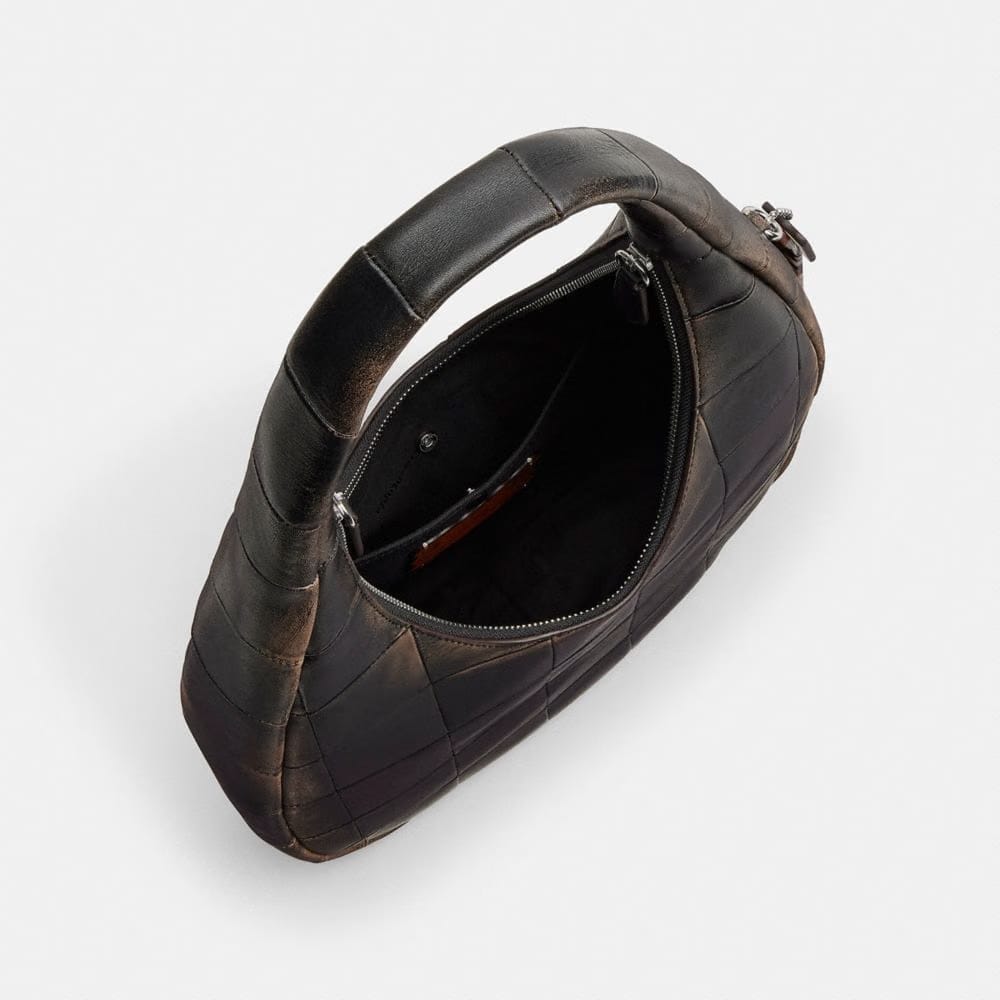 Coach Alter/Ego Crescent Shoulder Bag Black Brown