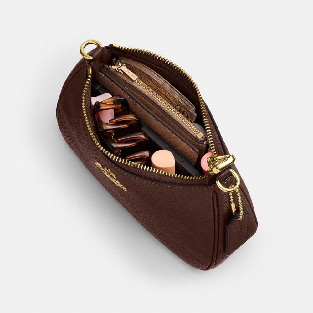 Coach Teri Mini Crossbody Bag Gold Maple