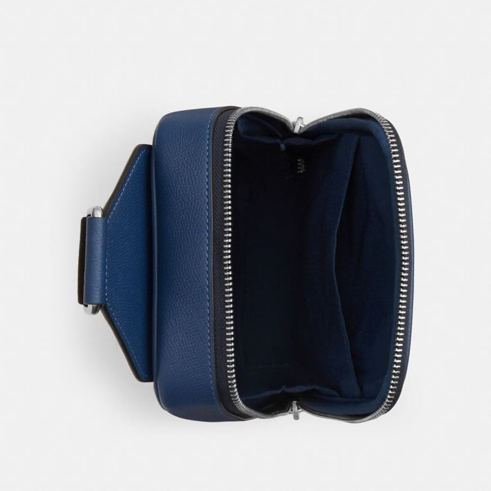 Coach Ray Pack Silver Deep Blue