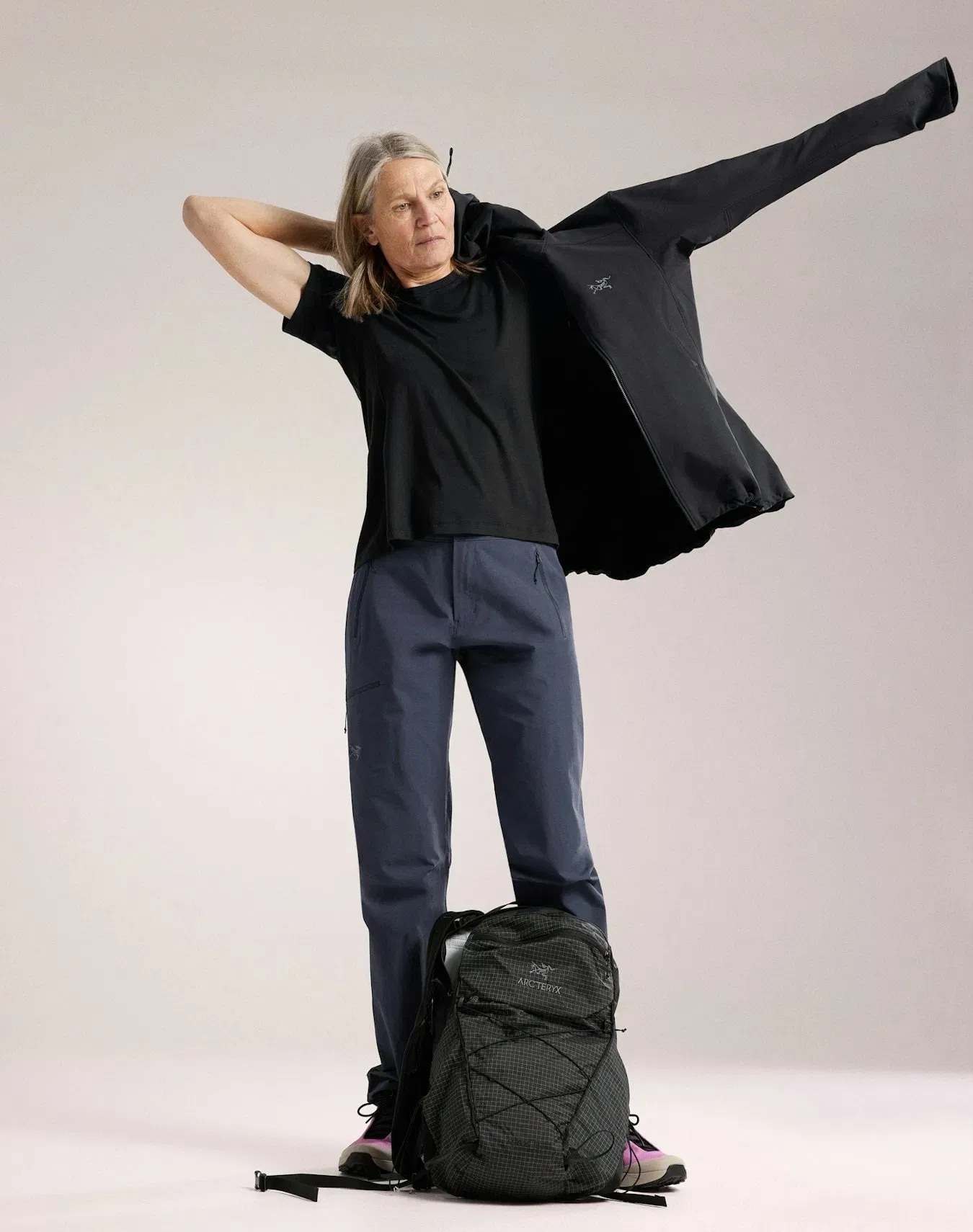 Arc'teryx Lana Merino Wool Crew Shirt SS Women's Black