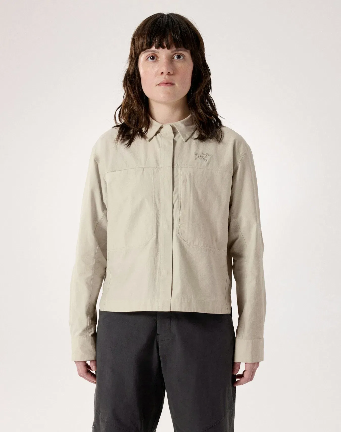 Arc'teryx Clarkia SL Cotton Overshirt Women's Sea Salt