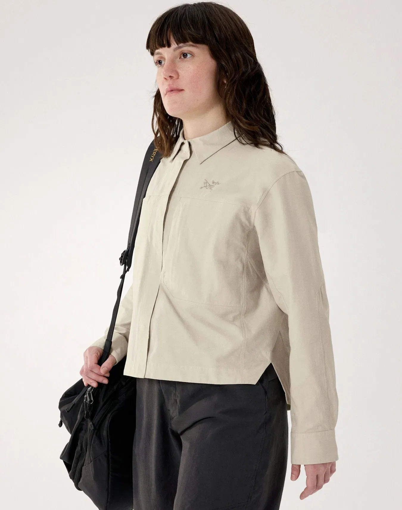 Arc'teryx Clarkia SL Cotton Overshirt Women's Sea Salt