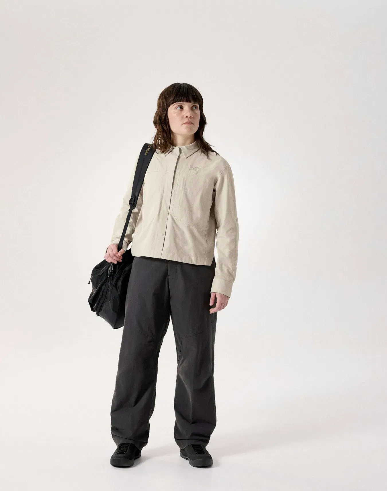 Arc'teryx Clarkia SL Cotton Overshirt Women's Sea Salt