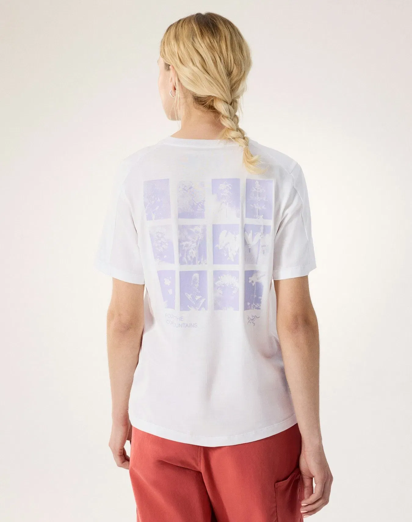 Arc'teryx Kragg SL Cotton Superbloom Crew Shirt SS Women's White Light