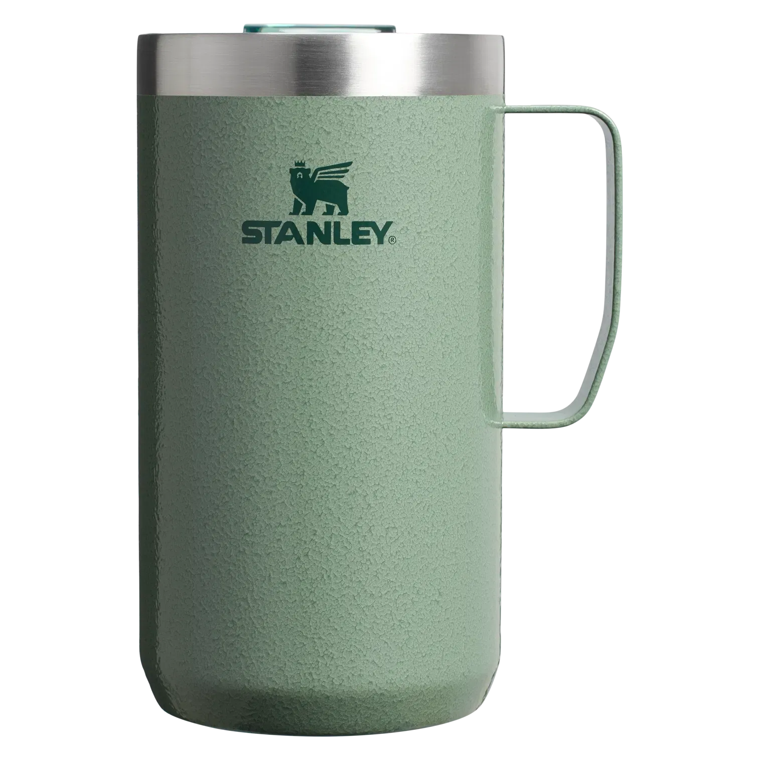 Stanley The Stay-Hot Camp Mug | 24 OZ Hammertone Green