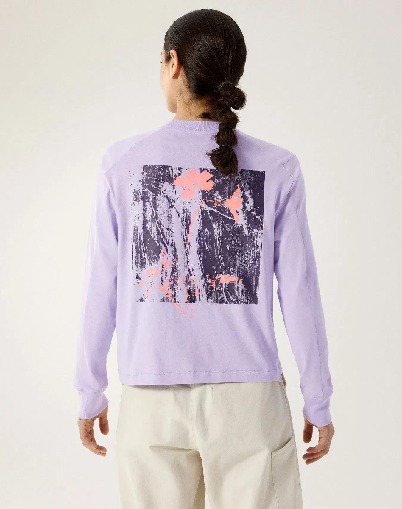 Arc'teryx Kragg SL Cotton Bloom Crew Shirt LS Women's Mallow